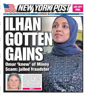 Cover of New York Post