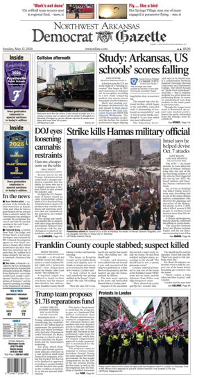 Cover of Northwest Arkansas Democrat-Gazette