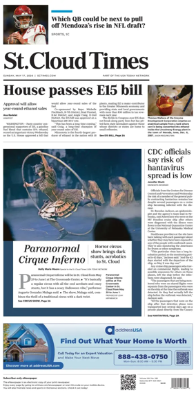 Cover of St. Cloud Times