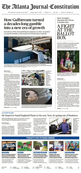 Cover of The Atlanta Journal-Constitution