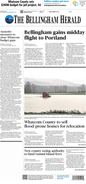 Cover of The Bellingham Herald (Sunday)