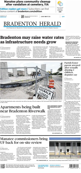 Cover of The Bradenton Herald (Sunday)