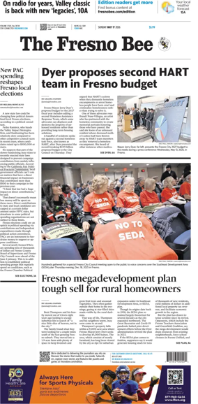 Cover of The Fresno Bee (Sunday)