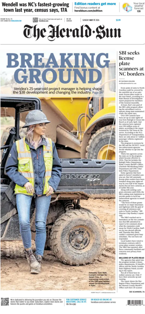 Cover of The Herald Sun (Sunday)