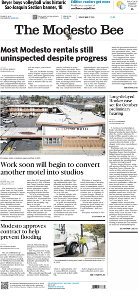 Cover of The Modesto Bee (Sunday)