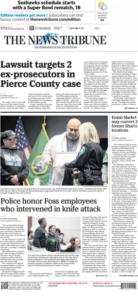 Cover of The News Tribune