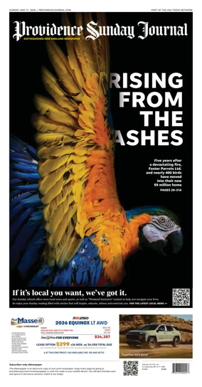 Cover of The Providence Journal