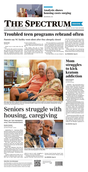 Cover of The Spectrum & Daily News