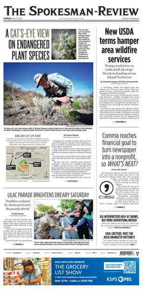 Cover of The Spokesman-Review (Spokane)