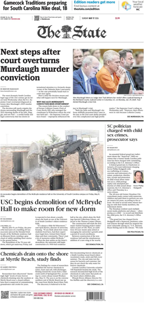 Cover of The State (Sunday)