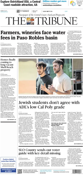 Cover of The Tribune (SLO) (Sunday)