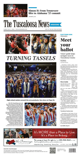 Cover of The Tuscaloosa News