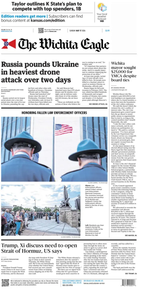 Cover of The Wichita Eagle (Sunday)