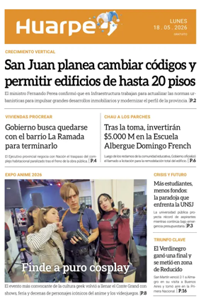 Cover of Diario Huarpe