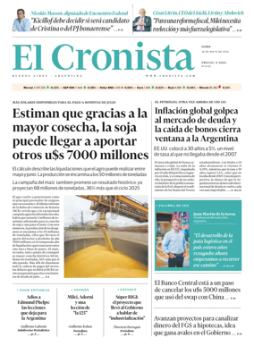 Cover of El Cronista