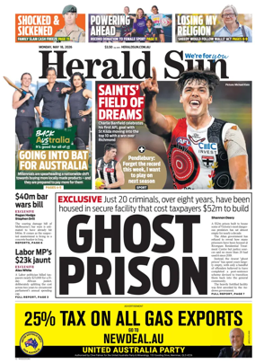 Cover of Herald Sun