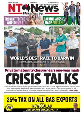 Cover of NT News
