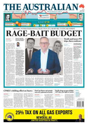 Cover of The Australian