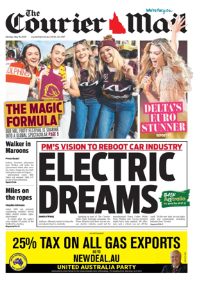 Cover of The Courier-Mail