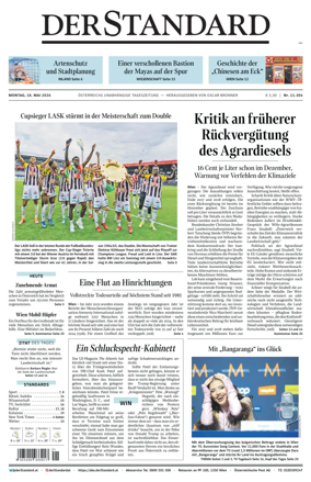 Cover of Der Standard