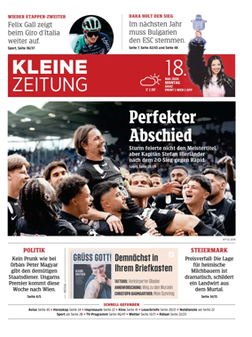 Cover of Kleine Zeitung Steiermark