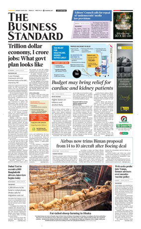 Cover of The Business Standard