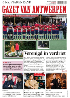 Cover of Gazet van Antwerpen Stad en Rand