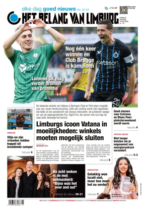 Cover of Het Belang van Limburg