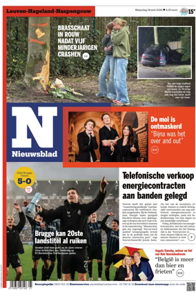 Cover of Het Nieuwsblad