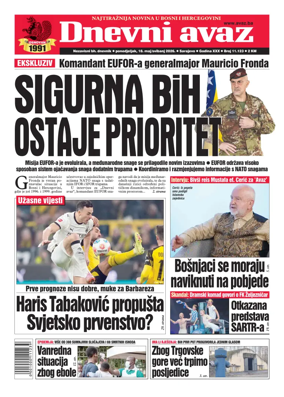 Cover of Dnevni avaz