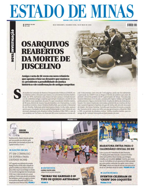Cover of Estado de Minas (Brazil)