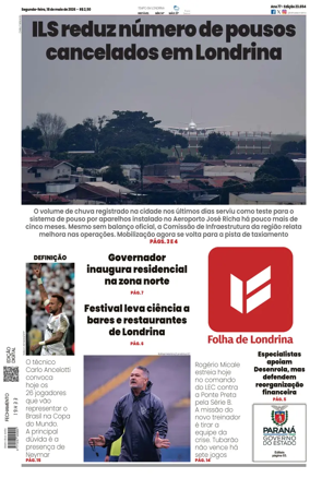 Cover of Folha de Londrina