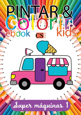 Cover of Pintar e Colorir Kids
