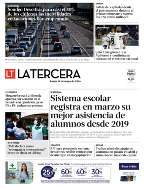 Cover of La Tercera
