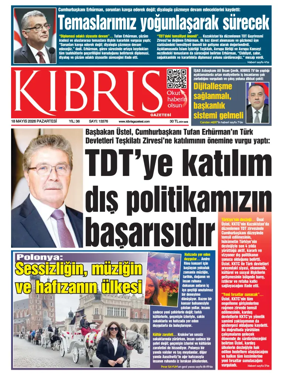 Cover of Kibris Gazetesi