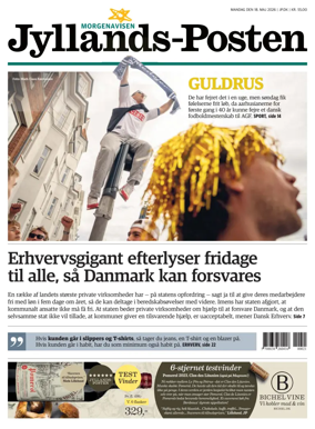 Cover of Jyllands-Posten