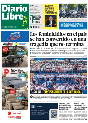 Cover of Diario Libre (Republica Dominicana)