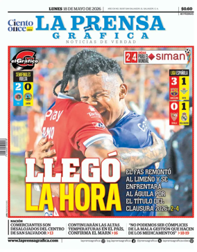 Cover of La Prensa Grafica