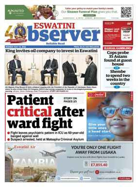 Cover of Eswatini Observer
