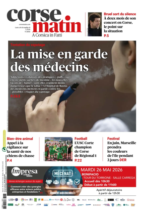 Cover of Corse Matin