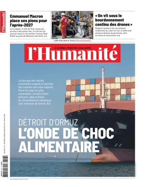 Cover of L'HUMANITE