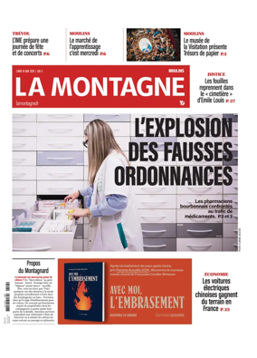 Cover of La Montagne (Moulins)