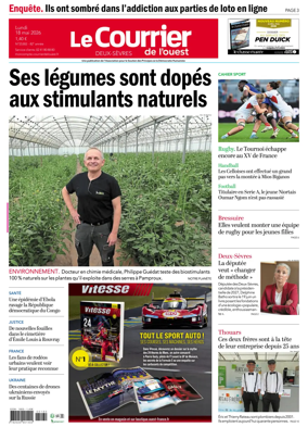 Cover of Le Courrier de l’Ouest (Deux-Sevres)