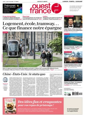 Cover of Ouest-France (Lannion / Paimpol / Guingamp)