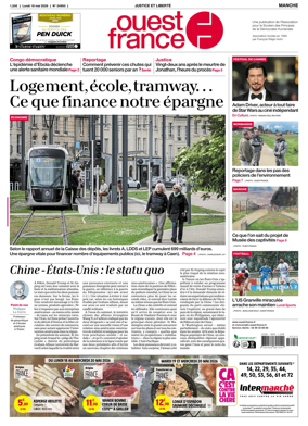Cover of Ouest France (Manche)