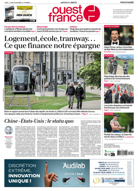 Cover of Ouest France (Pays d'Auge)