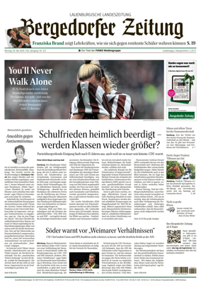 Cover of Bergedorfer Zeitung