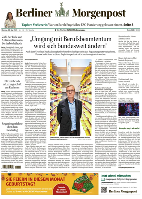 Cover of Berliner Morgenpost