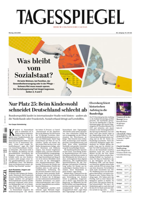 Cover of Der Tagesspiegel
