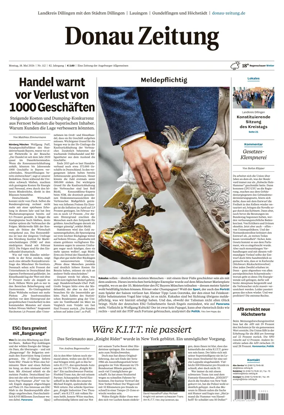 Cover of Donau Zeitung